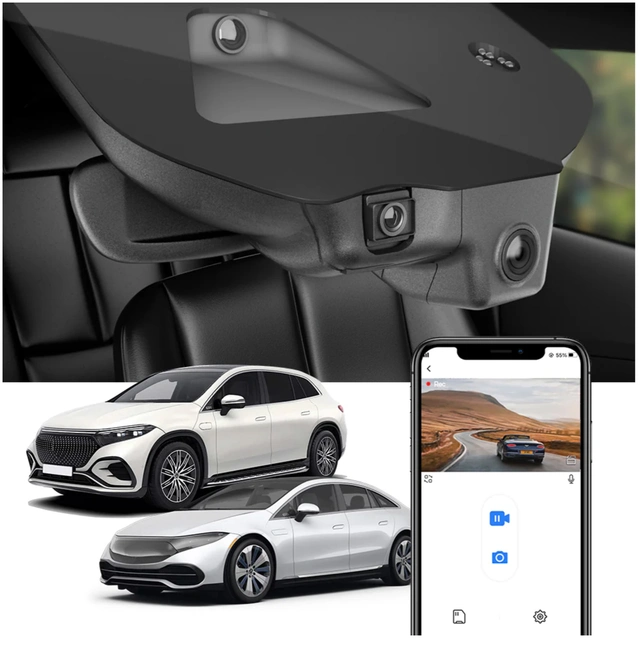 FITCAMX Integrert 4K Dashcam (foran)