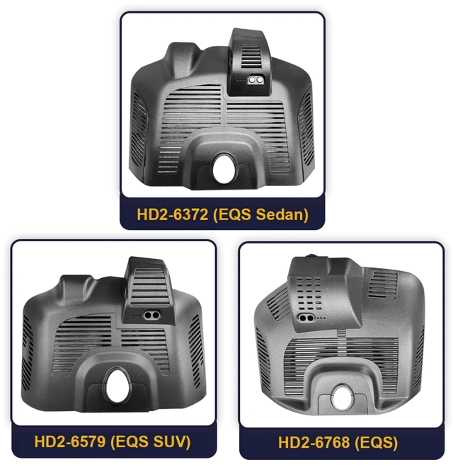 FITCAMX Integrert 4K Dashcam (foran)