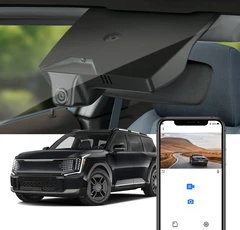 FITCAMX Integrert 4K Dashcam (foran+bak)