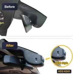 FITCAMX Integrert 4K Dashcam (foran)