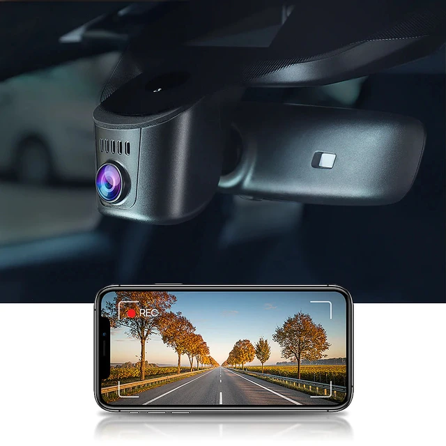FITCAMX Integrert 4K Dashcam (foran)