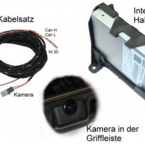 Kufatec Audi Ryggekamera komplett sett