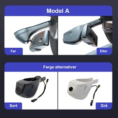 FITCAMX Integrert 4K Dashcam (foran)