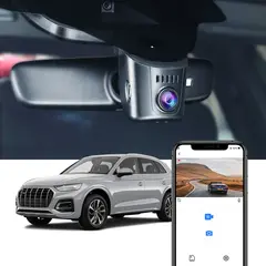 FITCAMX Integrert 4K Dashcam (foran)