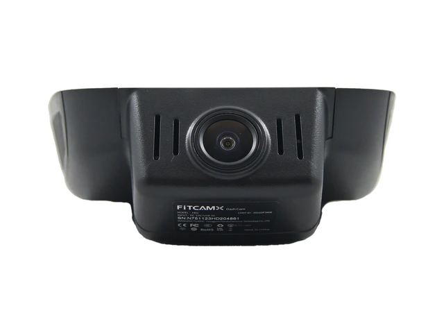 FITCAMX Integrert 4K Dashcam (foran+bak)