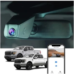 FITCAMX Integrert 4K Dashcam (foran)