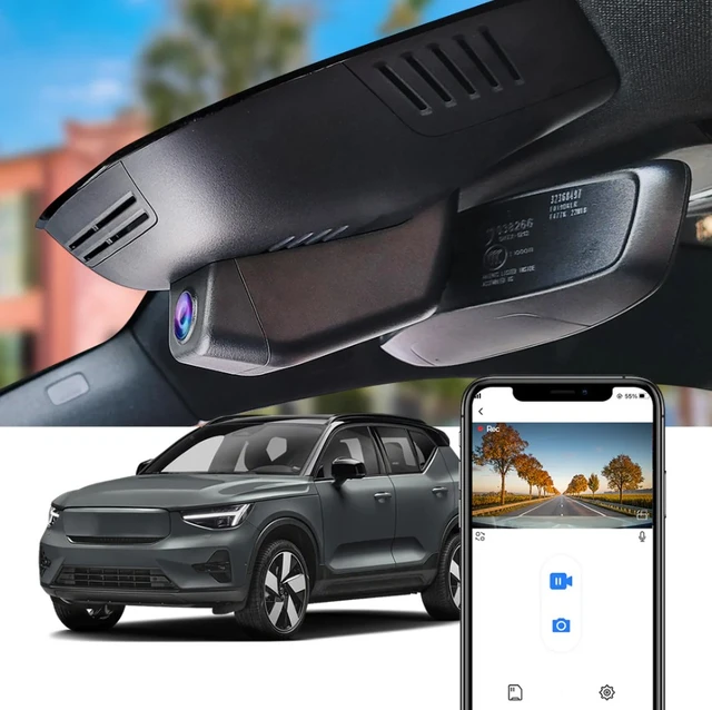 FITCAMX Integrert 4K Dashcam (foran)