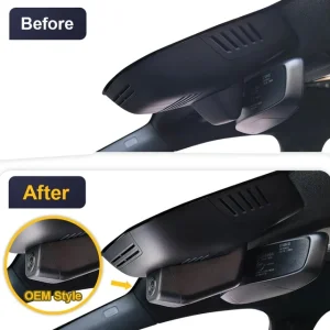 FITCAMX Integrert 4K Dashcam (foran)