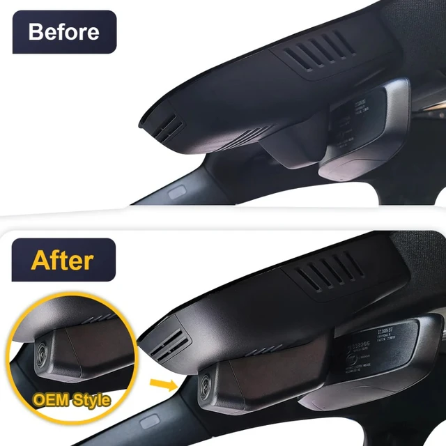 FITCAMX Integrert 4K Dashcam (foran)
