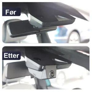 FITCAMX Integrert 4K Dashcam (foran)