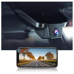 FITCAMX Integrert 4K Dashcam (foran+bak)