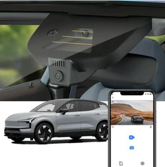 FITCAMX Integrert 4K Dashcam (foran+bak)
