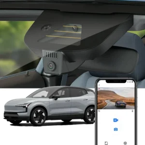 FITCAMX Integrert 4K Dashcam (foran)
