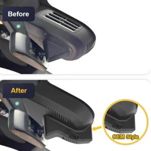 FITCAMX Integrert 4K Dashcam (foran)