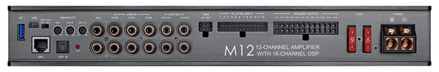 Musway 12-kanals DSP-forsterker