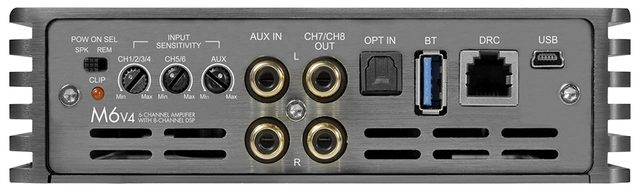 Musway 6-kanals DSP-forsterker