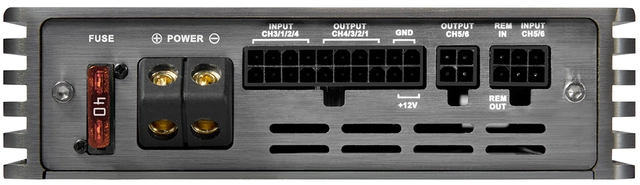 Musway 6-kanals DSP-forsterker