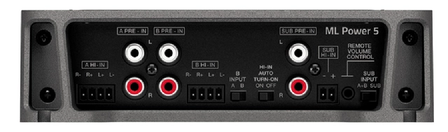 Hertz ML Power 5-kanals forsterker