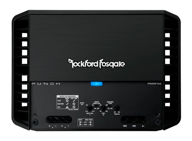 Rockford Fosgate Bilforsterker 1 x500W