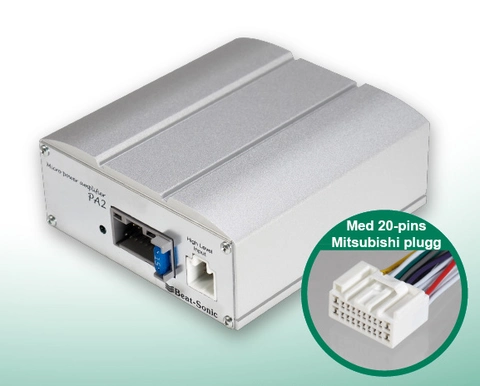 BeatSonic Kompakt Plug & Play forsterker