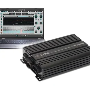 Alpine PDP-E800DSP forsterker 8x100W med DSP