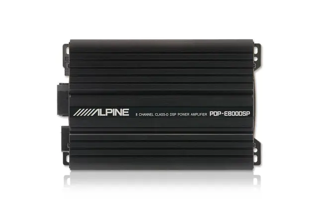 Alpine PDP-E800DSP forsterker 8x100W med DSP