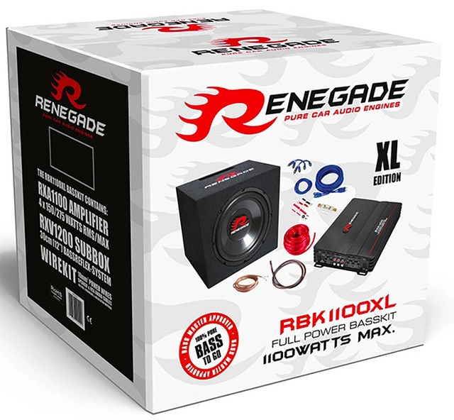 Renegade 12″ Basskit komplett