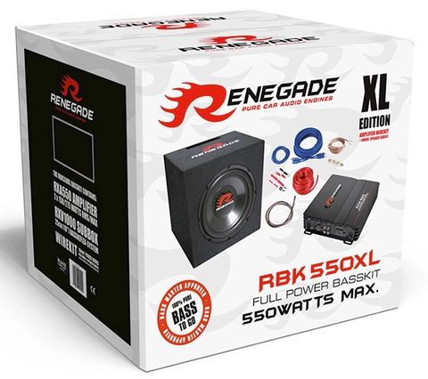 Renegade 10″ Basskit komplett