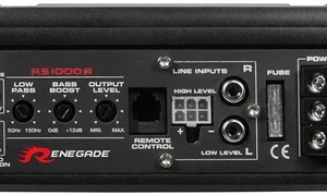 Renegade 10″ Flat aktiv basskasse