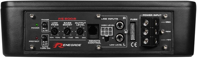 Renegade 8″ Flat aktiv basskasse