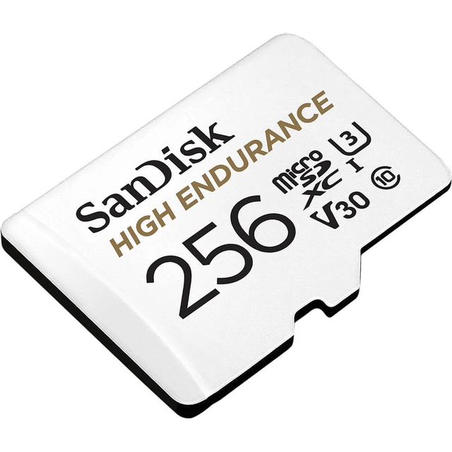 Sandisk 256GB High Endurance SD kort