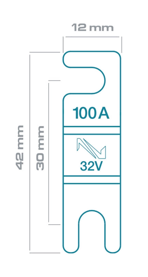 Connection Mini ANL sikringer (2 x)