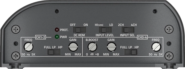 Hertz SP4900, 4-kanals forsterker