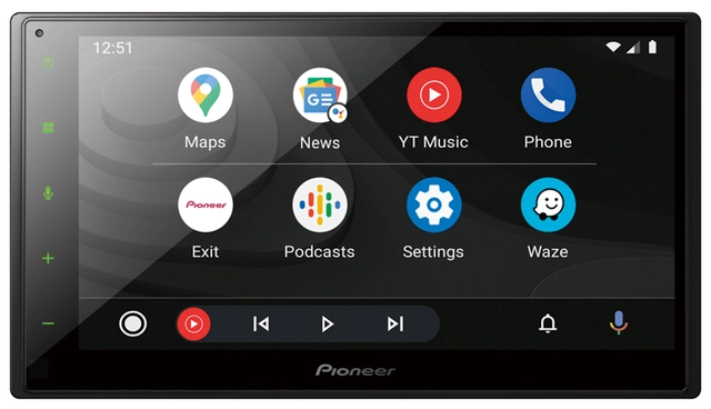 Pioneer SPHDA160DAB, kort chassis