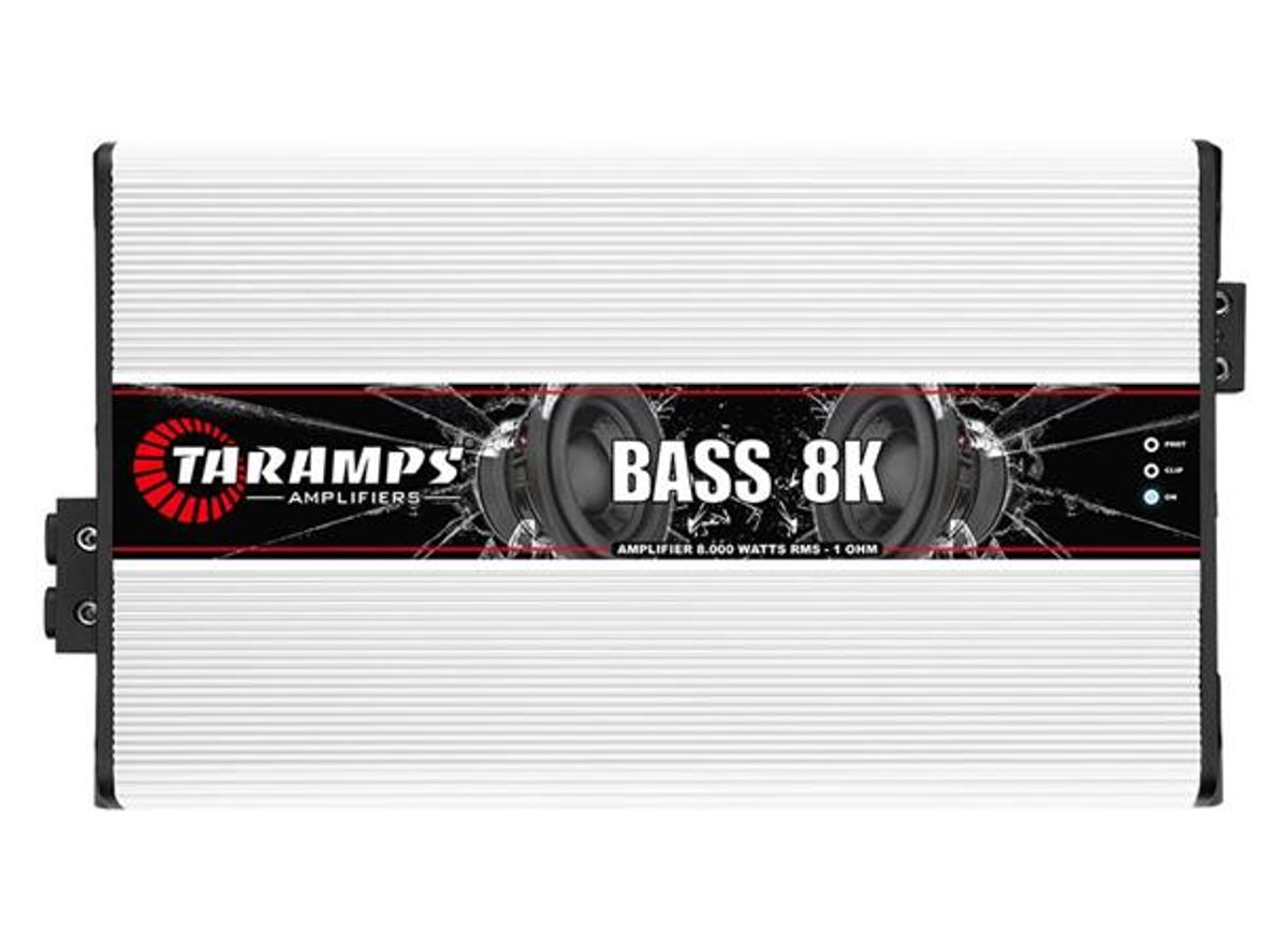Taramps Bass 8K bilforsterker 1x8000W 1 ohm