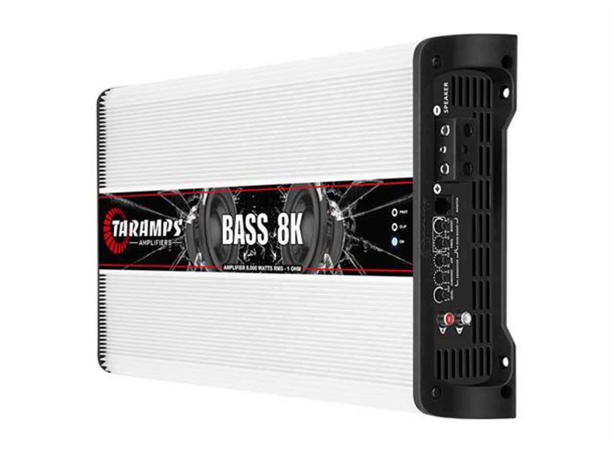 Taramps Bass 8K bilforsterker 1x8000W 1 ohm